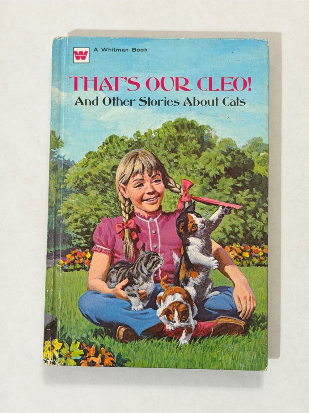 Vintage 1973 Whitman Book THAT’S OUR CLEO and Other Stories About Cats
